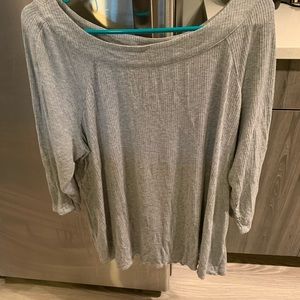 Westport 2X soft, ribbed top wi. 3/4 sleeves